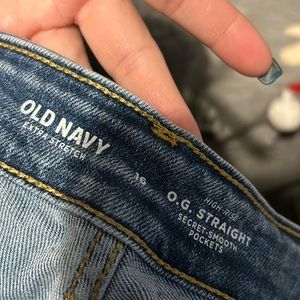 OG straight blue jeans